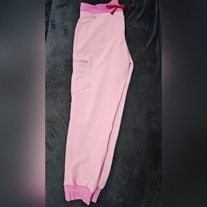 Figs Zamora jogger scrub pants, size large, lavender